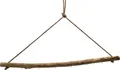 Produktbild: Treibholz Ast zum Hängen mit 6 Haken zum Dekorieren - 83 cm - Holzast Wanddeko Hänger mit Naturkordel