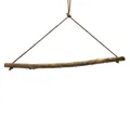 Produktbild: Treibholz Ast mit 6 Haken und Kordel - 83 cm - Holz Hänger Zierschmuck Wand Deko