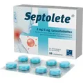 Produktbild: Septolete mit Eukalyptus-Geschmack 3mg/1mg Lut.-T. 16 St