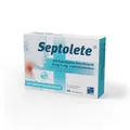 Produktbild: Septolete® 3 mg/1 mg Lutschtabletten Eukalyptus-Geschmack