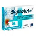 Produktbild: Septolete Eukalyptus 3 mg / 1 mg Lutschtabletten, 16 St, 16