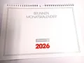 Produktbild: Monatskalender 2026 Brunnen A4, Wire-O, quer