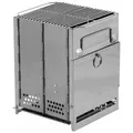 Produktbild: Fox Outdoor 33691B - Raketenofen - klein - mit Rost - faltbar - kompakt - silber