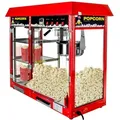 Produktbild: Royal Catering Popcornmaschine - 1820 W - 5 kg/h - beheizte Auslage - rot -