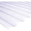 Produktbild: Weitere - Salux pvc Wellplatte Platte Lichtplatten 76/18 Klar 120 x 80cm Innen Außen 0,8mm