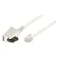 Produktbild: Goobay TAE-F-Anschlusskabel (Universal-Pin Out), Weiss, 3 m (68539)