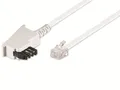 Produktbild: GOOBAY Telefon-Anschlusskabel, TAE/F, weiß, 3 m, universal Pinout