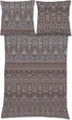 Produktbild: Fleuresse Feinbiber Bettwäsche Aspen Deinze chocolate 135x200 cm + 80x80 cm