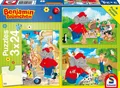 Produktbild: Im Zoo. Puzzle 3 x 24 Teile | Kinderpuzzle Benjamin Blümchen | Deutsch | Spiel