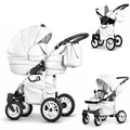 Produktbild: Kinderwagen-Set Craft Eco 4 in 1 inkl. Sportsitz, Autositz und Zubehör - 16 Teile - in 16 Farben