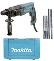Produktbild: Makita Bohrhammer HR2470 Set (inkl. Bohrer 6; 6,5; 8; 10; 12 mm und Koffer)