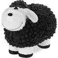 Produktbild: Relaxdays Gartenfigur Schaf Polyresin Schwarz Wetterfest 16 cm x 21 cm x 12,5 cm 0,8 kg