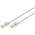 Produktbild: Digitus DK-1644-A-010-10 RJ45 Netzwerkkabel, Patchkabel CAT 6a S/FTP 1.00m Grau 1St.
