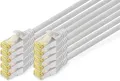 Produktbild: DIGITUS CAT 6A S-FTP Patchkabel Cu LSZH AWG 27/7 Länge 1m 10 Stück Farbe Grau Netzwerk 6a SFTP 1 m low-smoke zero-halogen (DK-1644-A-010-10)