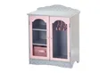 Produktbild: TEAMSON™ KIDS    Puppenmöbel Schrank für Puppenkleidung mit Türen, Stangen & Fächern, Grau/Rosa
