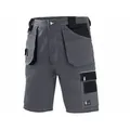 Produktbild: CXS Arbeitsshorts Herren Arbeitshorts grau und schwarz CXS ORION DAVID 64