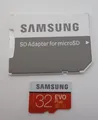 Produktbild: SAMSUNG EVO Plus Micro SD 32GB Class 10 SDHC Speicherkarte mit Adapter