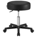 Produktbild: SONGMICS Hocker, Rollhocker höhenverstellbar, 46-58 cm, schwarz