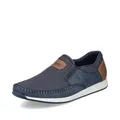 Produktbild: Rieker Herren Low-Top Sneaker 11954, Männer Halbschuhe,Laufschuhe,straßenschuhe,Strassenschuhe,Sportschuhe,Freizeitschuhe,blau (14),47 EU / 12 UK