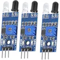 Produktbild: AZDelivery 3 x IR Infrarot Modul für Hinderniserkennung Abstand Sensor kompatibel mit Arduino und Raspberry Pi inklusive eBook!
