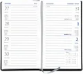 Produktbild: 2026 GÜSS Taschenkalender, 1W.= 2S., Einband Tucson schwarz