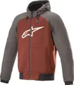 Produktbild: Alpinestars Chrome Sport Motorrad Hoodie, rot/grau, S
