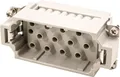 Produktbild: HARTING Han K12/2 Stifteinsatz (M) Crimpanschluss, 14-polig 12/2+PE 690V - 250V Steuerkontakt, 40A/10A - 1 Stück