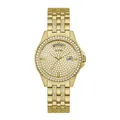 Produktbild: Damenuhr GUESS LADY COMET GW0254L2 Edelstahl Golden Swarovski