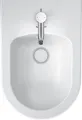 Produktbild: Duravit White Tulip Wand Bidet 370x540mm, 2293150000, Farbe: Weiß