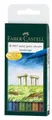 Produktbild: Faber-Castell Malstift Faber Castell Tuschestift Pitt Artist Pen B 6er Landschaft