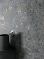 Produktbild: Newroom Tapete Anthrazit Vliestapete Beton - Betonoptik Modern Gold Zement Metallic Betonwand Industrial Glanztapete inkl. Tapezier-Ratgeber