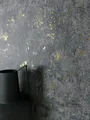 Produktbild: Newroom Vliestapete Kehda Anthrazit Tapete Betonoptik Beton,Zement,Metallic, Anthrazit Tapete Modern Beton - Betonwand Glanztapete Gold Industrial Glamour Zement Metallic für Wohnzimmer Schlafzimmer Küche, Betonwand