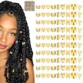 Produktbild: 90pcs Haarschmuck Gold Goldener Haarschmuck Dreadlocks Schmuck Haarperlen Zum Klipsen Dread Schmuck Haarringe Piraten Schmuck Haarschmuck Pirat Haarschmuck Gold Goldener Haarschmuck Dreadlocks Schmuck