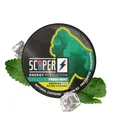 Produktbild: SCOOPER Energy 1x Fresh Mint Xtra Strong | 80 MG Koffein pro Pouch | 12 Pouches pro Dose | Zuckerfrei & Vegan | Energy Drink Alternative | Energy Booster Pouches