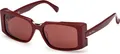Produktbild: MaxMara MM0159 69S shiny bordeaux 54/16/140 Damen Sonnenbrillen