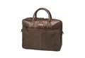 Produktbild: DRAKENSBERG Umhängetasche Aktentasche »Hugo« Kaffee-Braun, elegante Leder Laptoptasche 16