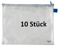 Produktbild: 10x Veloflex A4 Kleinkrambeutel Sichttasche Reißverschlußbeutel Tasche 2704