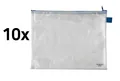 Produktbild: 10 x Veloflex A4 Kleinkrambeutel Reißverschlußbeutel Sichttasche 2704000