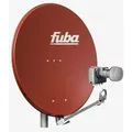 Produktbild: Fuba DAL 804 R Sat Anlage Antenne Schüssel Spiegel Alu Rot Quad LNB DEK 417 4 Teilnehmer (HDTV-, 4K- und 3D-kompatibel)