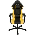 Produktbild: Juskys Gamingstuhl, Gelb, Kunststoff, 63x131x121 cm, Kinder- & Jugendzimmer, Jugendmöbel, Gamingstühle
