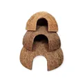 Produktbild: Trixie Kokosnuss Halbschalen 3er Set Dekoration Terrarium Aquarium Höhle