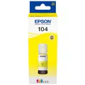 Produktbild: Epson EcoTank yellow T 104 65 ml               T 00P4