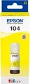 Produktbild: Epson EcoTank 104 - 65 ml - Gelb - original - Tintenbehälter