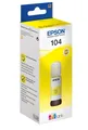Produktbild: Epson Epson Tintenbehälter Tinte 104 T00P4 Y yellow, gelb Tintenpatrone