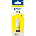 Produktbild: Epson Original 104 EcoTank Gelb Tintenflasche ET-2710 2711 2720 2726 4700 2712