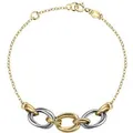 Produktbild: Valeria Armband 89131995 585er Gelbgold, 585er Weißgold
