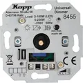 Produktbild: Kopp Universal Druckwechsel-Dimmer Sockel mit Nebenstellenanschluss. (845500181)