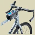 Produktbild: deuter Phone Bag 0.7 Maße H 9 x B 10 x T 20 cm Farbe black Fahrrad-Rahmentasche