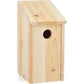 Produktbild: Nistkasten, Nisthöhle Für Vögel, Zum Hängen, Unbehandeltes Holz, Flugloch-ø 3,2 Cm, 26 X 12 X 14,5 Cm, Natur - Relaxdays