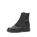 Produktbild: Gabor Damen Chelsea Boots, Frauen Stiefeletten,halbstiefel,Kurzstiefel,uebergangsschuhe,uebergangsstiefel,flach,schwarz (Mic/Gold),40.5 EU / 7 UK